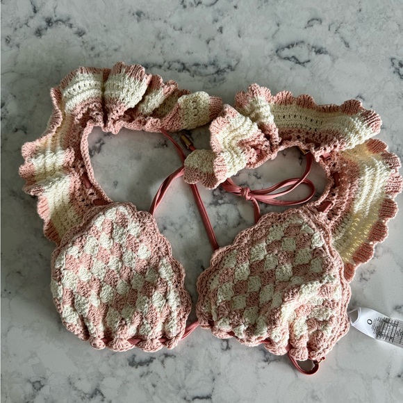 Zimmermann Clover pink bathing suit - Picture 4 of 5